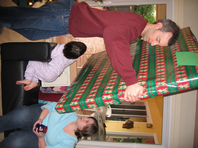 Christmas morning