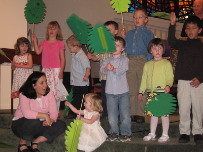 Palm Sunday Singing