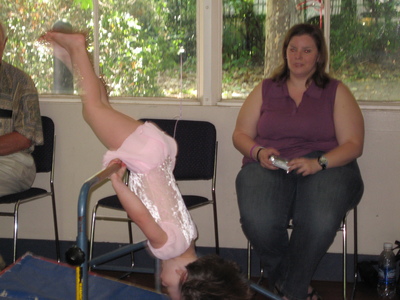Allyndreth's gymnastics recital