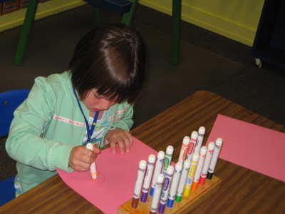 Allyndreth's first day of Preschool
