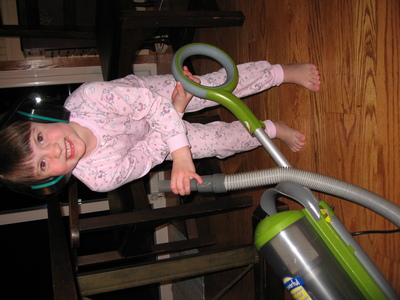 Allyndreth vacuuming