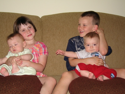 Meeting Cousins James and Devin