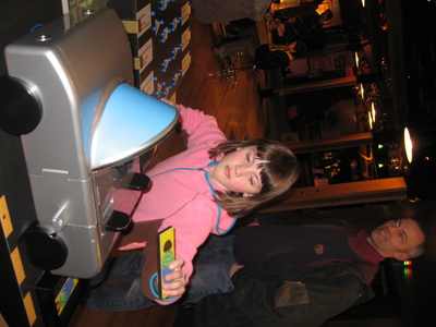 Birthday afternoon at the Tech Museum