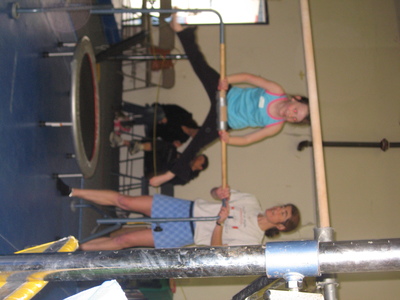 Allyndreth's gymnastics birthday party