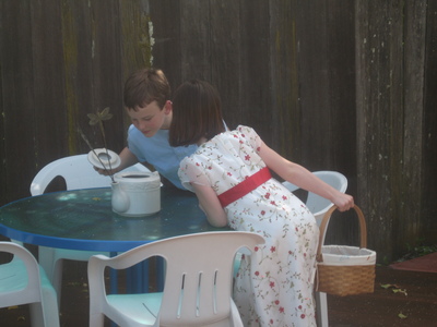 Easter egg hunt