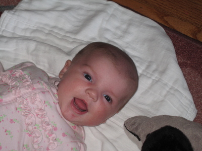 Evya smiling