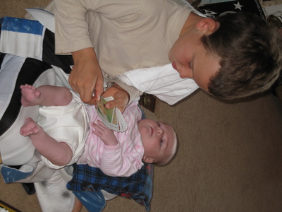Evya's eighth week