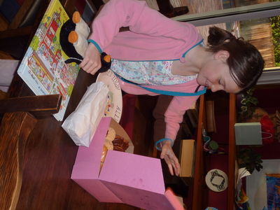 Allyndreth's donut birthday breakfast