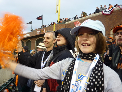 At the Giants NLCS
