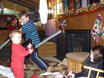 Christmas morning