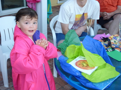 July 2013, including Evya's birthday