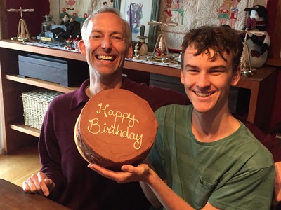 Christmas & December Birthdays, 2016 - Spanning weeks and continents