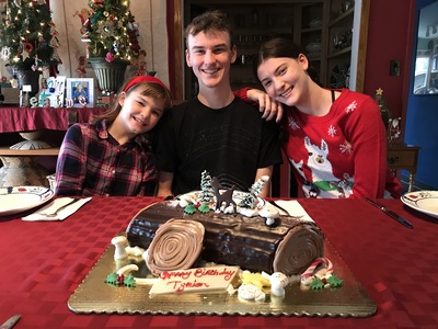 December 2017, including Matt's and Tyrian's birthdays