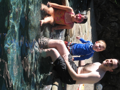 Engelbrecht family visit