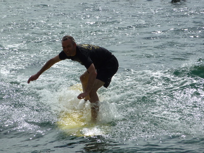 Surfing lessons